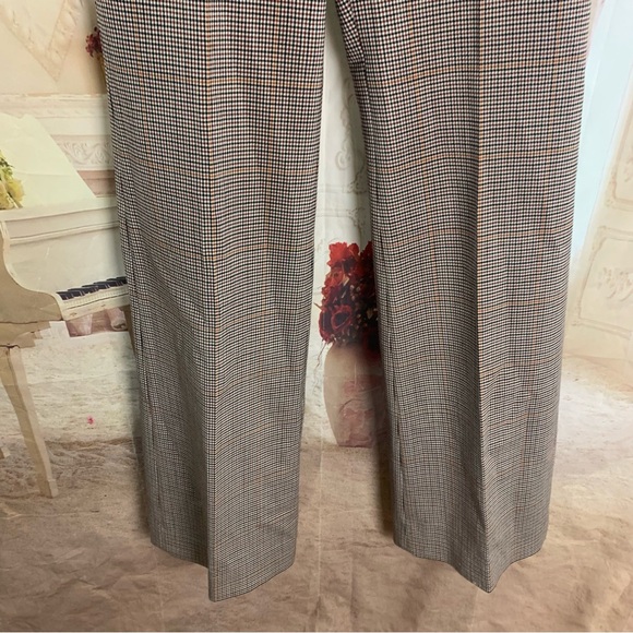 Theory Demetria 2 Window Check Portland Trousers - Picture 3 of 7